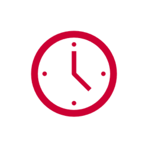 Icon: Rote Uhr