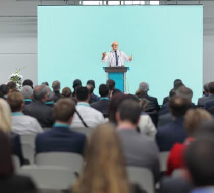 Vortrag auf einem Gesundheitswirtschaftskongress