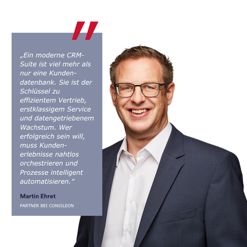 Ansprechpartner Consileon, Dr. Michael Reich, CRM für Versicherer