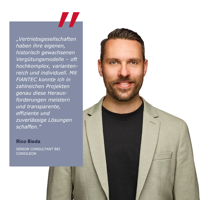 Ansprechpartner Consileon, Rico Bieda, für FiANTEC
