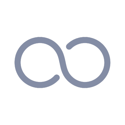 Icon einer Endlosschleife – Symbol für kontinuierliche Prozesse und Loops